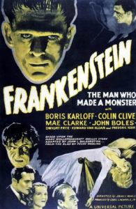 Frankenstein poster