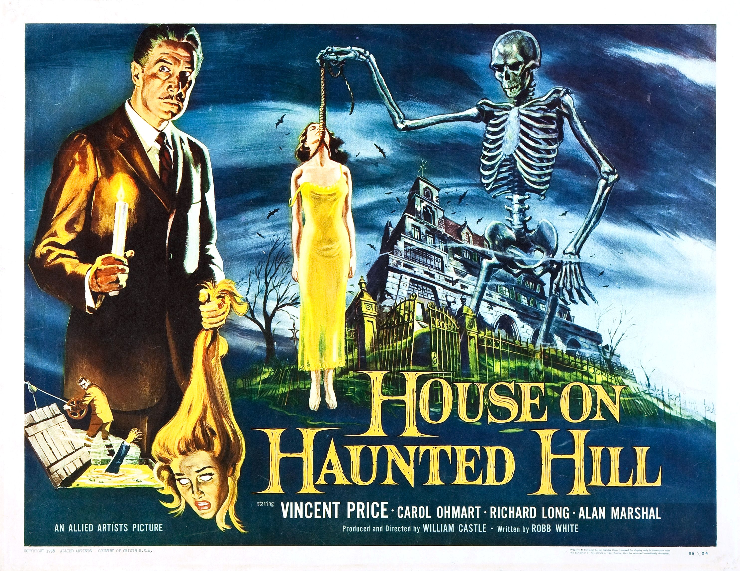 House on Haunted Hill (1959): More Than Just a Gimmick